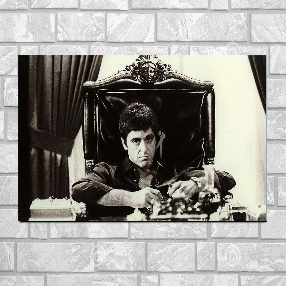 Scarface Movie Poster Wall Art Canvas Painting Wall Pictures For Living Room Decoration Unframed
