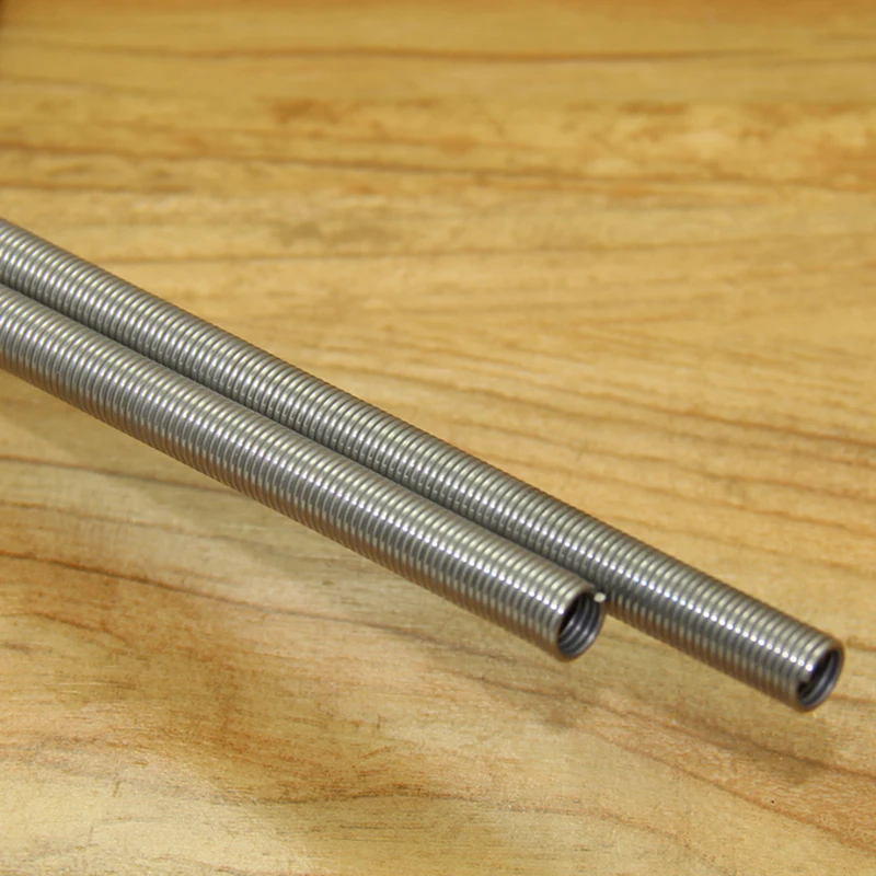 Индивидуальные металла Сталь сжатия пружины длинные пружины, проволока 1,2 мм Диаметр x(6-15) из Диаметр x1000mm Длина