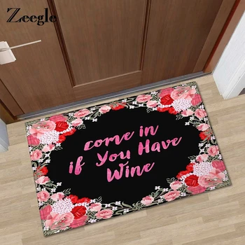 

Zeegle Nordic Style Floor Mat Door Mat Non-slip Bathroom Kitchen Mat Living Room Carpet Rug Entrance Doormat