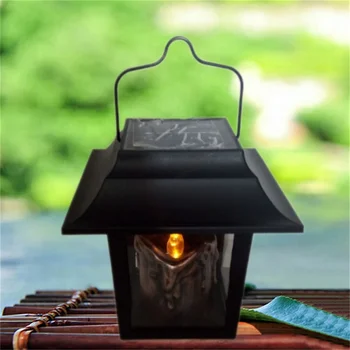 

LAIDEYI LED Solar Powered Hang Lamp Outdoor Candle Lantern Home Garden Decoration Light Landscape Umbrella Tree LED Lantern