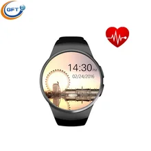 GFT kw18 Smart Watch Armbanduhr MTK2502C Bluetooth Smartwatch Mit Pulsmesser Schrittzähler Für Android IOS android wear