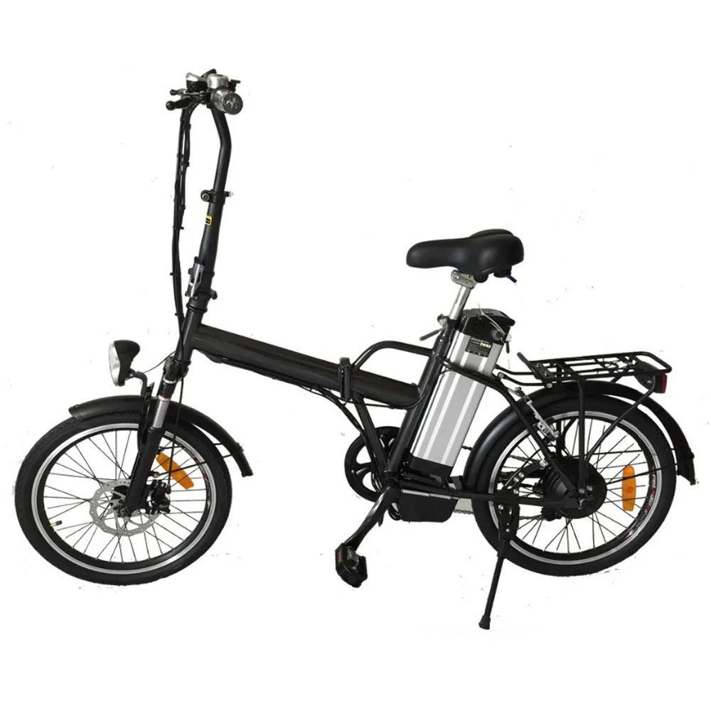 Perfect 20 inch Electric Bicycle Folding Ebike 36V 250W Rear hub Motor Wheel with 36v 10ah Lithium Battery LED Controller E-bike 2