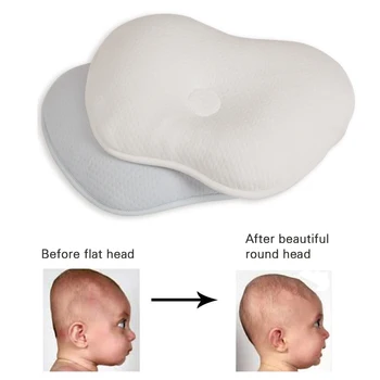 

Baby Pillow Shaping Pillow Apple Infant Head Protection Cushion Child Steretype Memory Cushion Soft 100%Cotton Baby Head Support