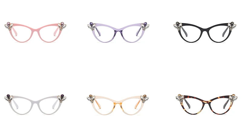 luxury rhinestone cat eye glasses women 2019 detail (4)