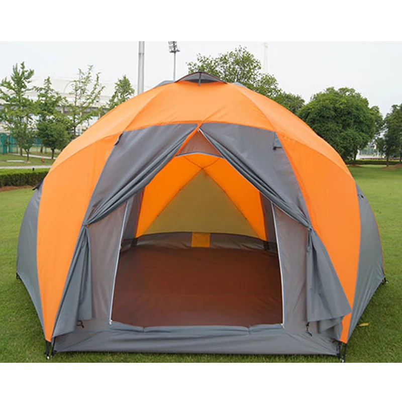 Large yurt tent double weatherproof camping tents 9-10 than people wholesale and leisure tent Large yurt tent double weatherproof camping tents 9-10 than people wholesale and leisure tent