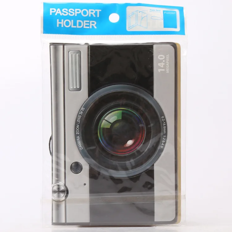 1 шт. камера шаблон 3D паспорта держатель документов сумка для путешествий Обложка для паспорта футляр для удостоверения личности