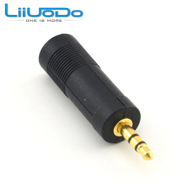 

5 pieceslot Stereo Audio Adapter 6.5 mm Plug Female to 3.5 mm Jack Male Connector Adapter