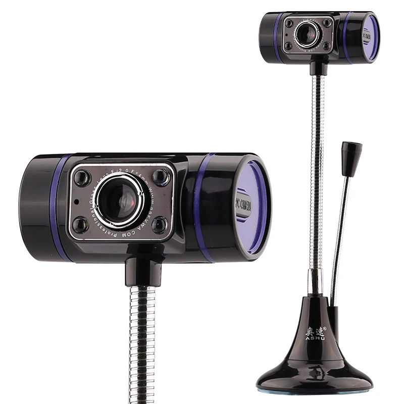 

USB 2.0 Webcam Camera HD Webcams with Microphone MIC For PC Laptop Free Driver