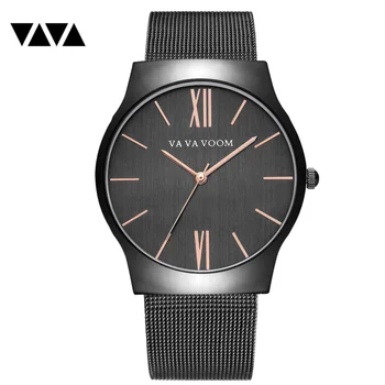 

Dropshipping Casual Men's Fashion Stainless Steel Strap Quartz Watch Men Wrist Watch Luxury Watch Men Montre Luxe Homme