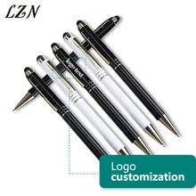 LZN емкостный стилус ручка сенсорный экран для телефона планшета ноутбука Шариковая ручка Лазерная выгравированное имя/дата/текст как свадебный подарок