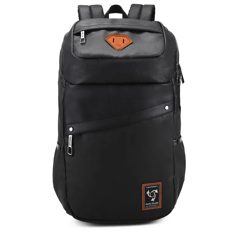 

2018 new wholesale computer package custom-made casual Oxford cloth double shoulder bag students pure color bag
