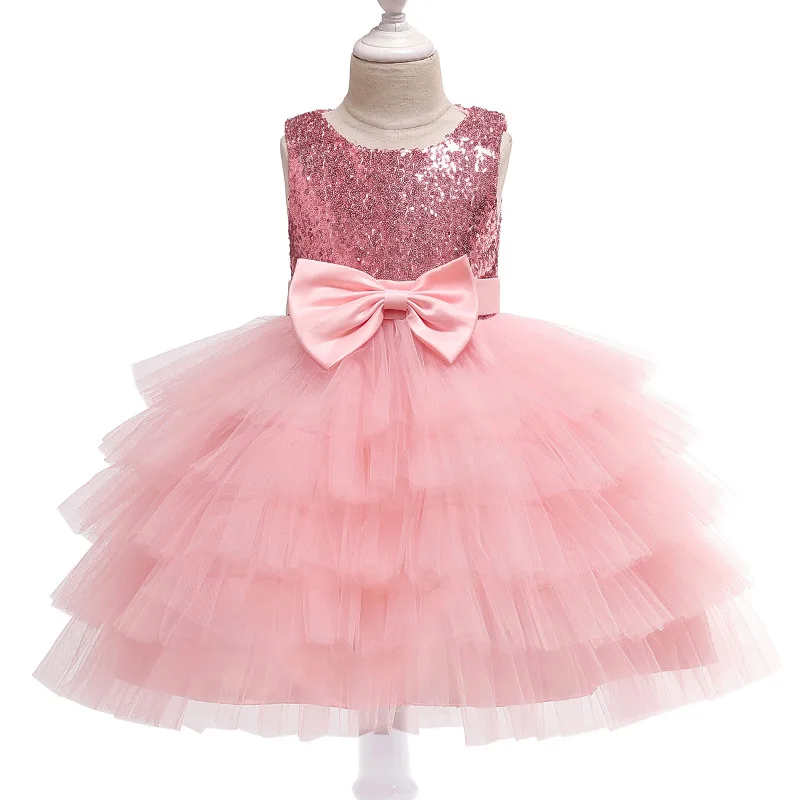 

Baby girl princess dress girl birthday party dress children's dress 2019 summer children's clothing 2-10 years