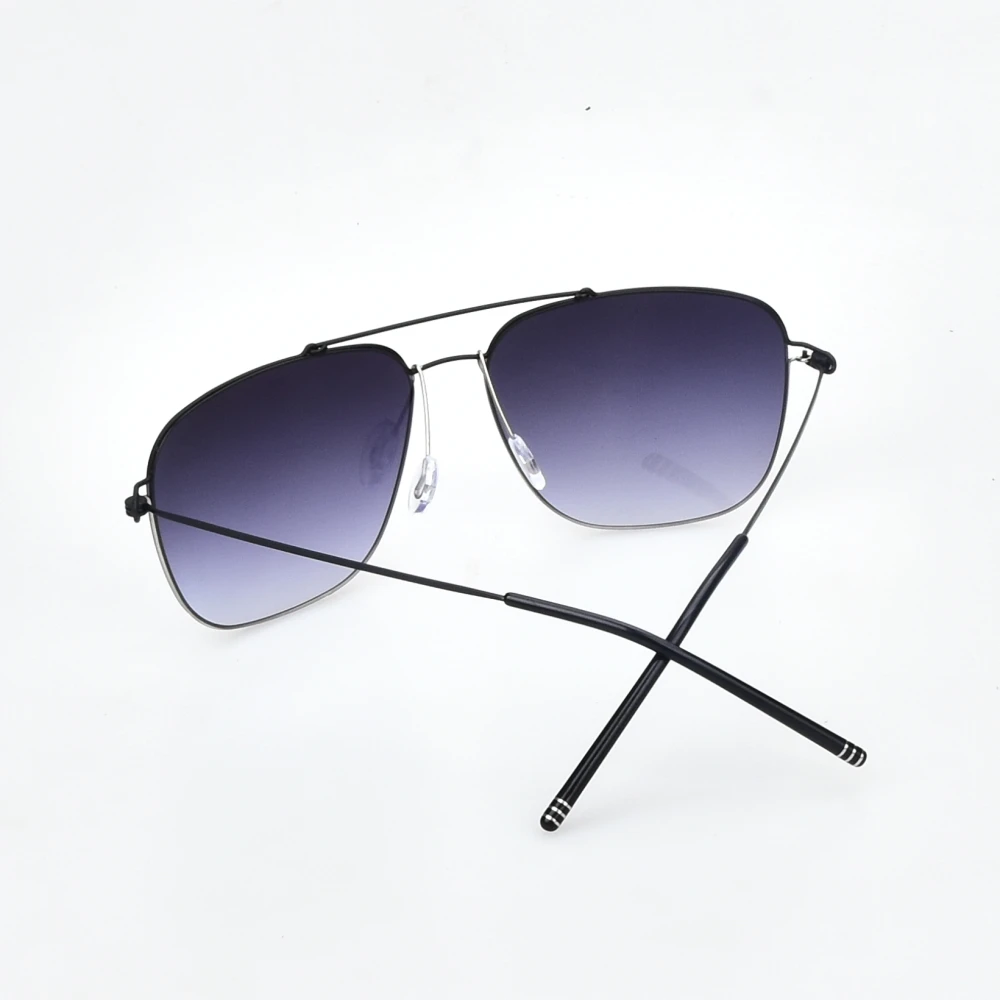 Европейский и американский стиль обода квадратные титановые солнцезащитные очки поляризованные солнцезащитные очки ретро водительские очки