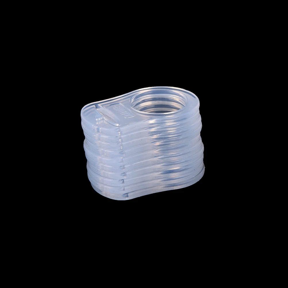Harga 10 Pcs Silikon Bayi MAM Dot Adaptor Cincin Dummy Klip Adaptor Rantai Dot Pemegang Warna Bening
