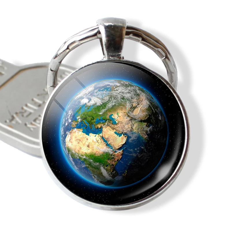 Цепочка для ключей с подвеской в виде планеты Земля|fashion keychain|keychain fashionkeyring keychain |