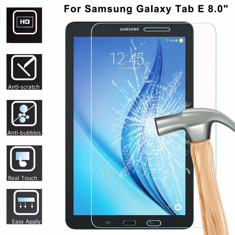9H Tempered Glass For Samsung Galaxy Tab A 7.0 8.0 9.7 10.1 T350 T355