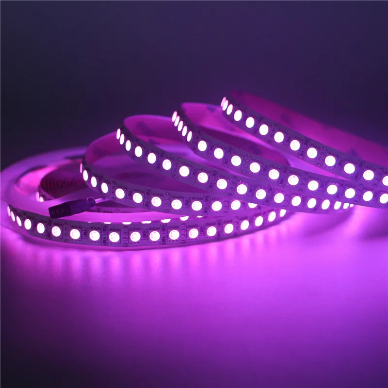 1 м 2 3 4 5 DC12V 5050 гибкая светодиодная лента 60 светодиодов/м 120 SMD5050 Светодиодная