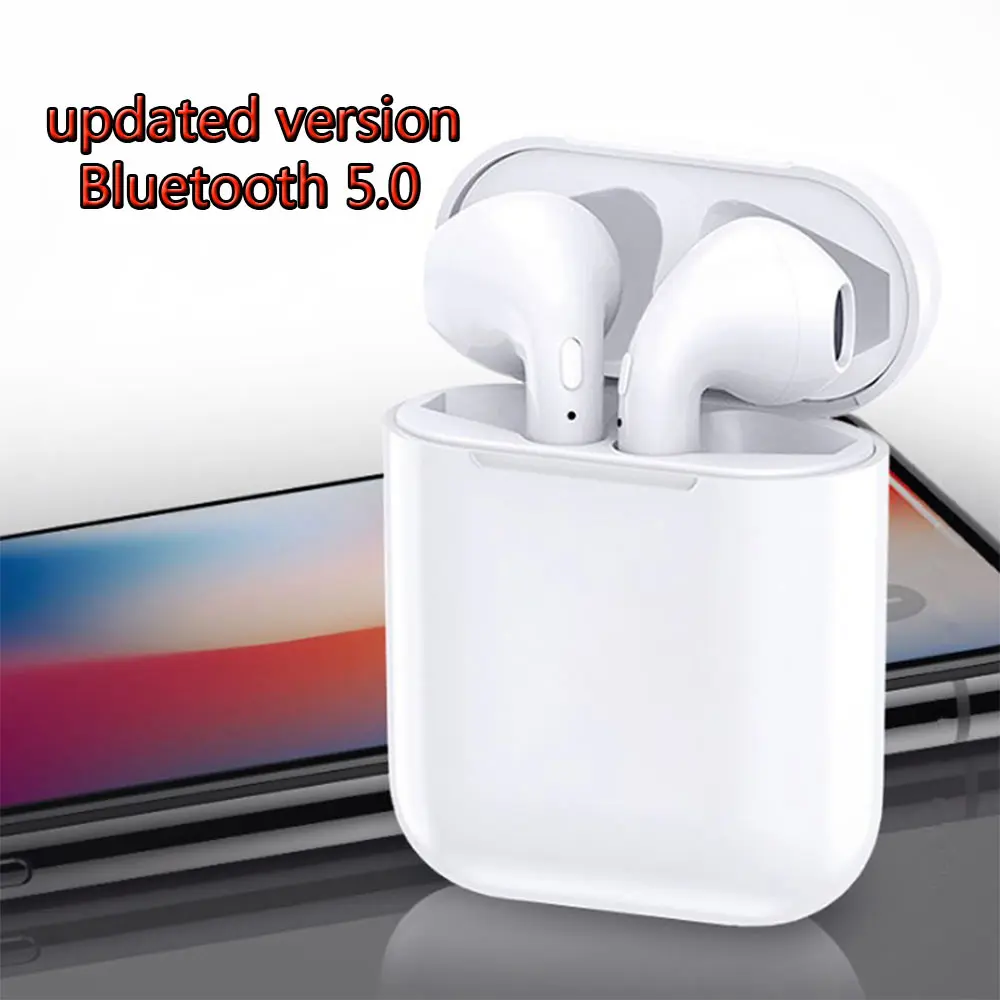 

Headset Upgrade 5.0 Bluetooth Earphone i9s Headphone Wireless Earbuds With Mic Charging Box Mobile Stereo Earbud Sport Ear Phone