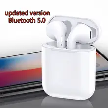 Гарнитура обновления 5,0 Bluetooth наушники i9s Беспроводные наушники с микрофоном Зарядка коробка мобильный стерео вкладыши спорт ухо телефон