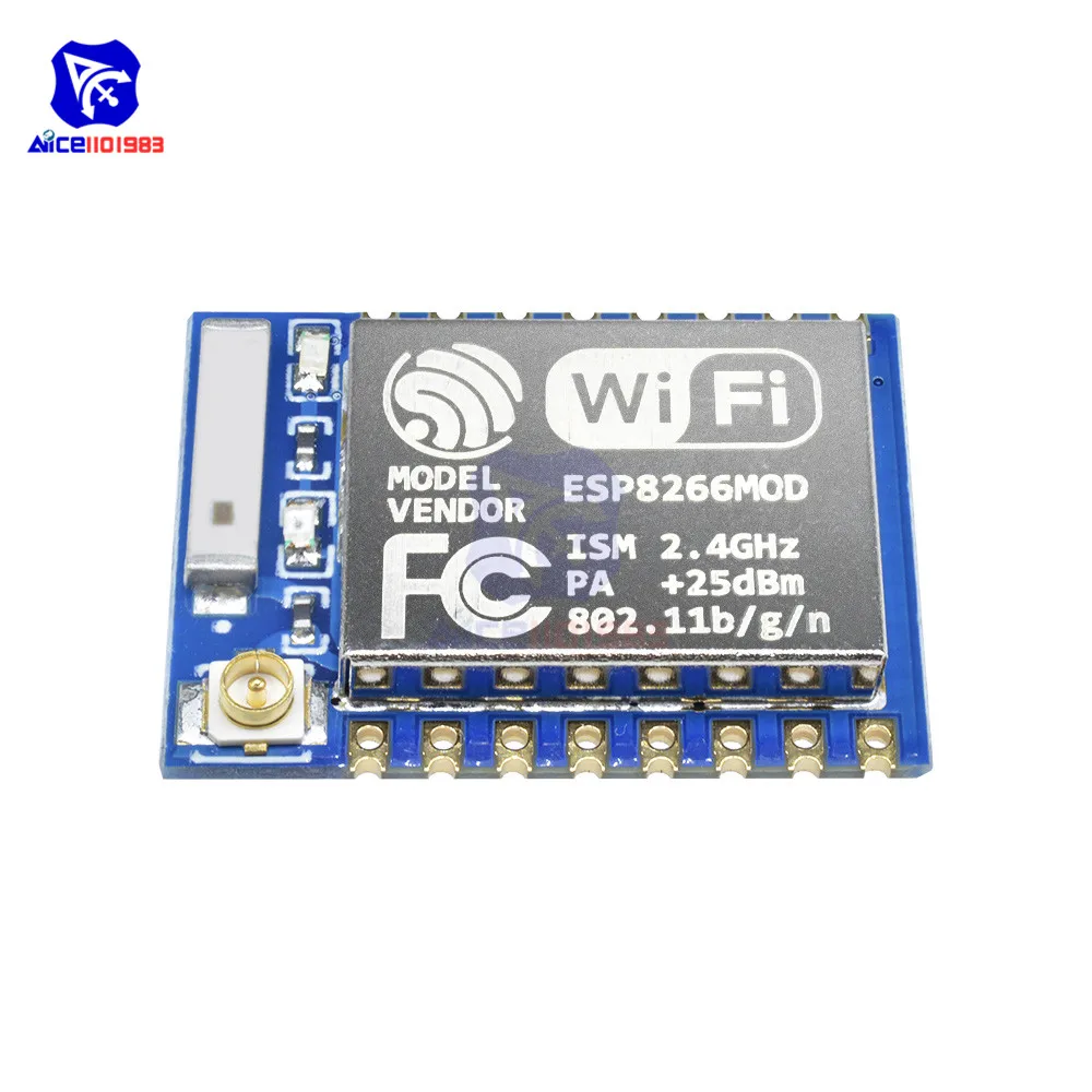USB к ESP8266 ESP-07 модуль Wi-Fi Встроенная антенна к ttl модуль драйвера CH340G модуль беспроводной макетной платы для Arduino - Цвет: ESP-07