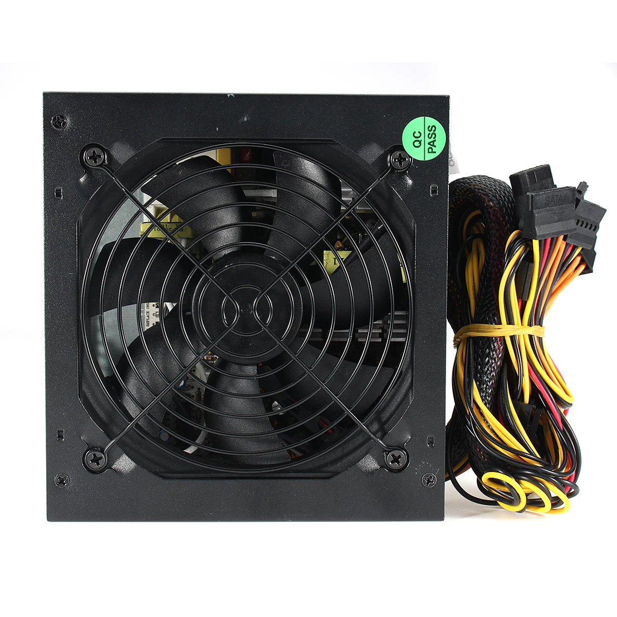 400 واط 550 واط الذروة-PC PSU التيار الكهربائي الأسود الألعاب 120 ملليمتر مروحة الأزرق LED 20/24pin 12 فولت ATX عالية الجودة وحدة إمداد الطاقة للكمبيوتر ل BTC