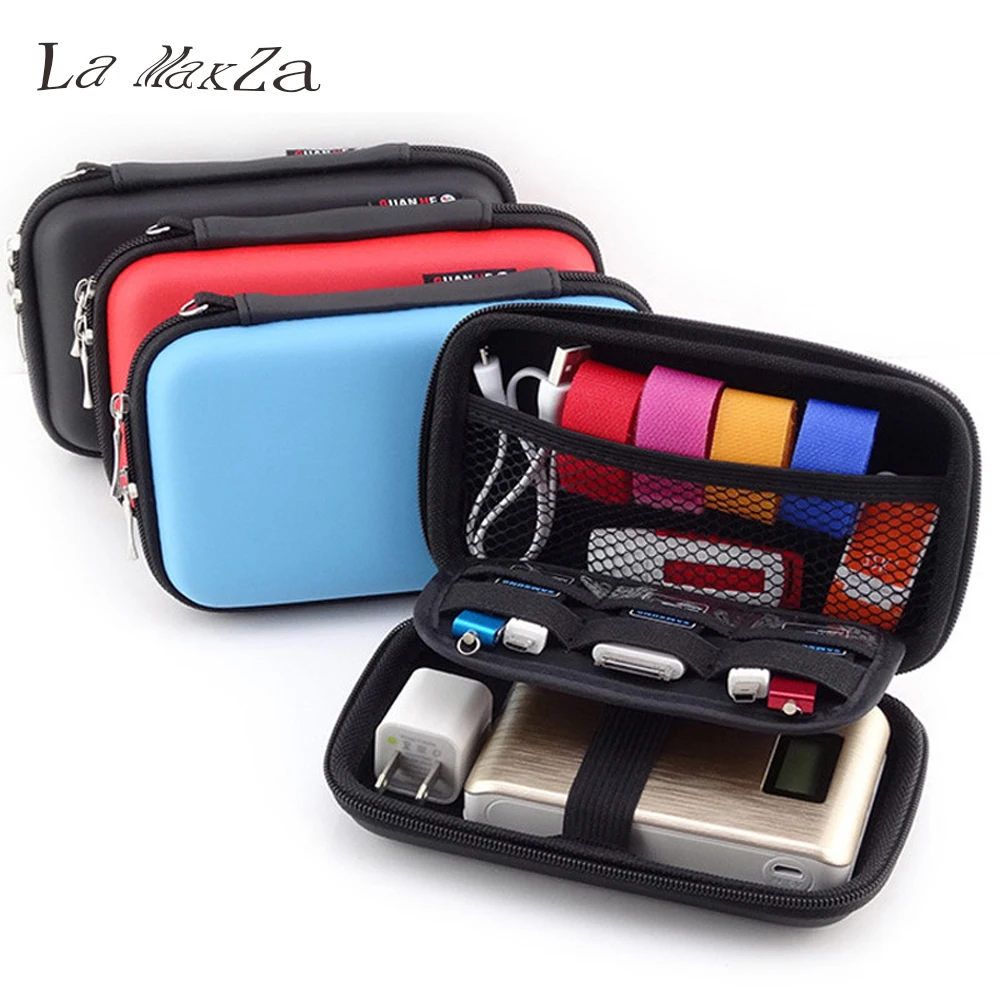 Original 3 Layers Portable USB Flash Drive Carrying Case Clutch Bag