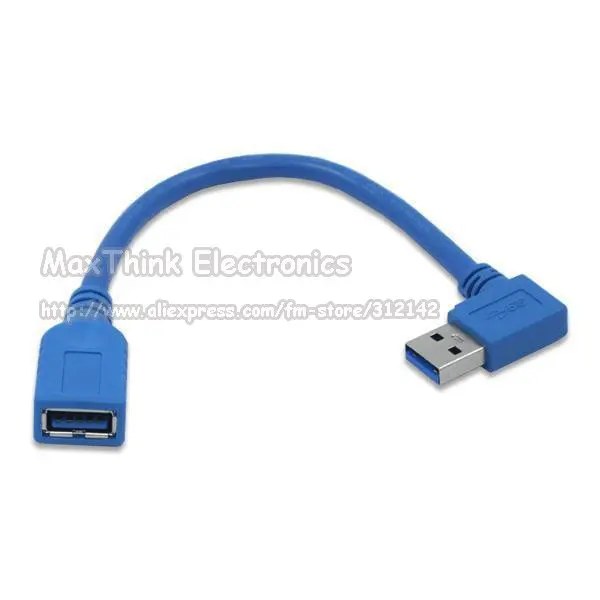 USB3.0 правый угол папа к Женский удлинитель MF/Бесплатная доставка 1 шт |