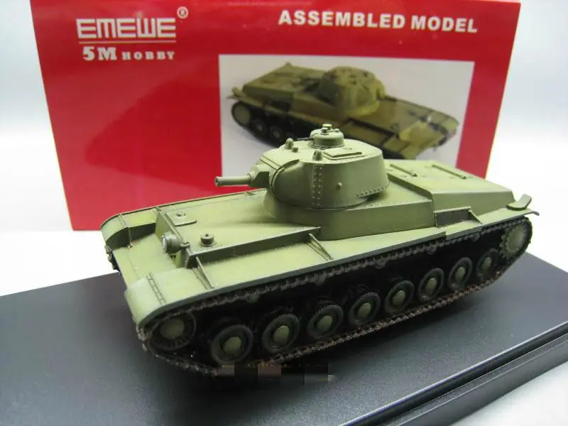 1/72 Soviet T-100 Object 0-50 Assembled Finished Model by 5M Hobby |