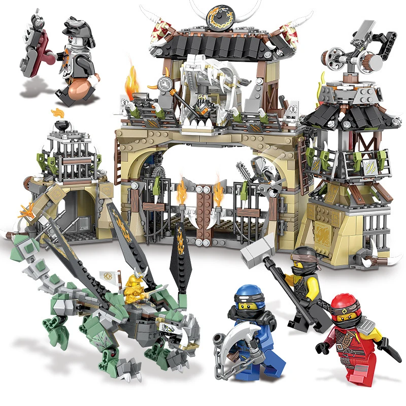 

SY 1132 Dragon Pit Set Compatible Legoing Ninjago Series 70655 Lepin 06082 Building Blocks Bricks Kids Toy Collectable Toy Gift
