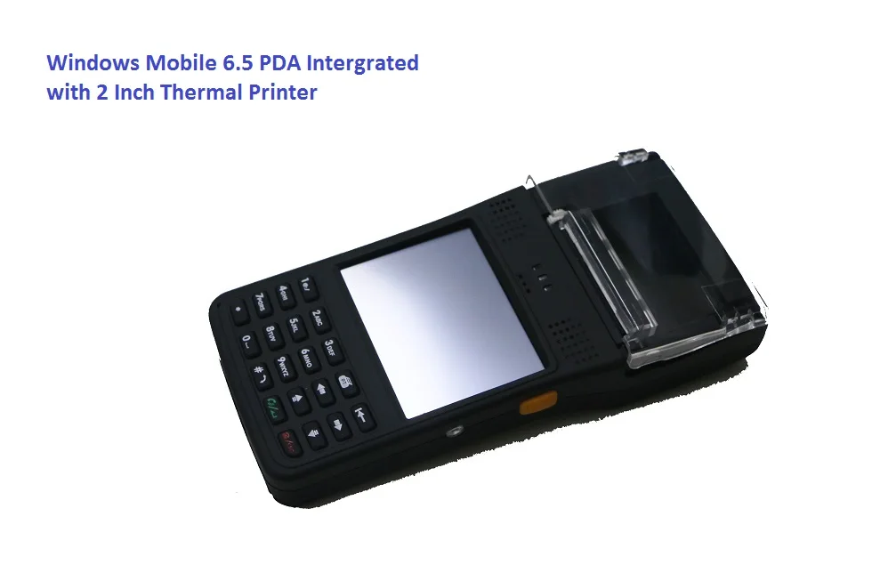 LS350T portable window Mobile industry PDA with built in 1d barcode
