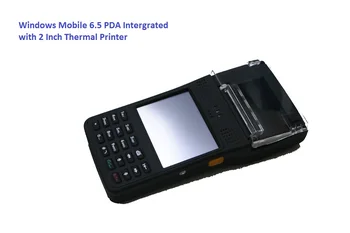 

LS350T portable window Mobile industry PDA with built-in 1d barcode scanner, HF RFID reader/LF rfid reader, thermal printer