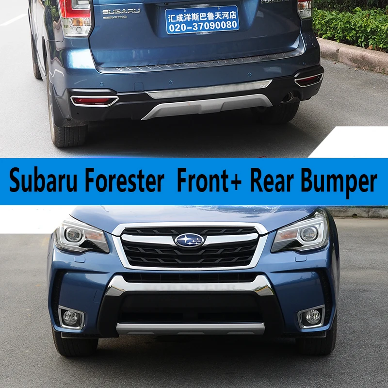Subaru Aftermarket Parts >> Fit For Subaru Forester 2013 2017 Front+ Rear Bumper ... Subaru Aftermarket Parts >> Fit For Subaru Forester 2013 2017 Front+ Rear Bumper ...