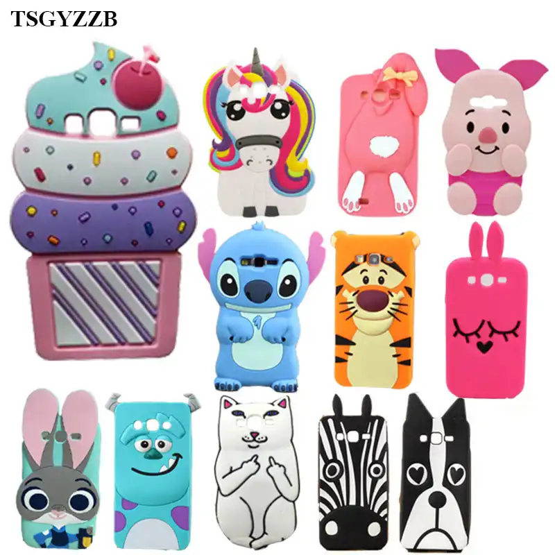 cover samsung galaxy grand neo plus silicone unicorno