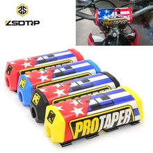 ZSDTRP Pro Taper для мотокросса Dirt Bike, велосипед ямы, звезда, руль, Накладка для жировых захватов, защита груди, Крестовина, подходит для 1-1/8, рукоятка
