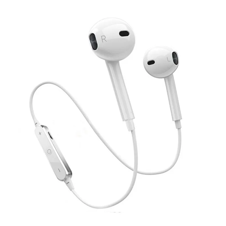 T& ACYML S6, Bluetooth наушники, беспроводные наушники, спортивные наушники с шейным швом, гарнитура с микрофоном, вкладыши для iPhone X, Xiaomi