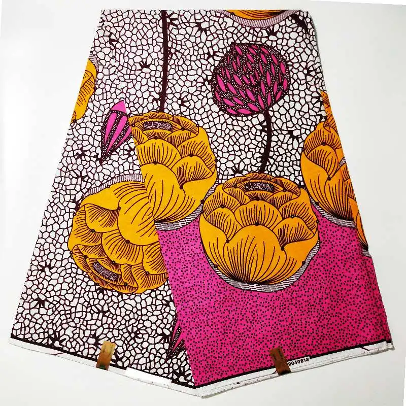 

Lasted nigerian hot material 100% cotton ghana kente wax fabric african real soft wax prints fabric factory price for dress