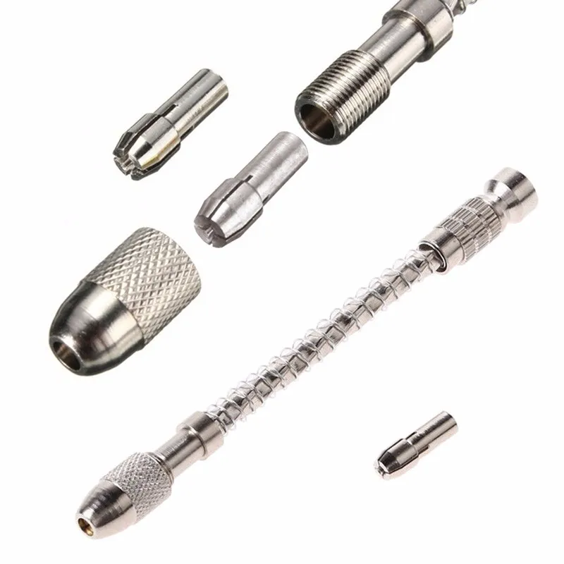 Мини микро сверла hss биты с полуавтоматическим handdrill костюм микро Хобби Craft Jewelry дерева мини ручная дрель Инструменты 1 компл