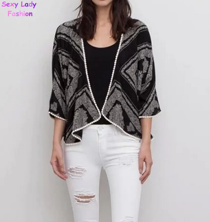 ladies short kimono jacket