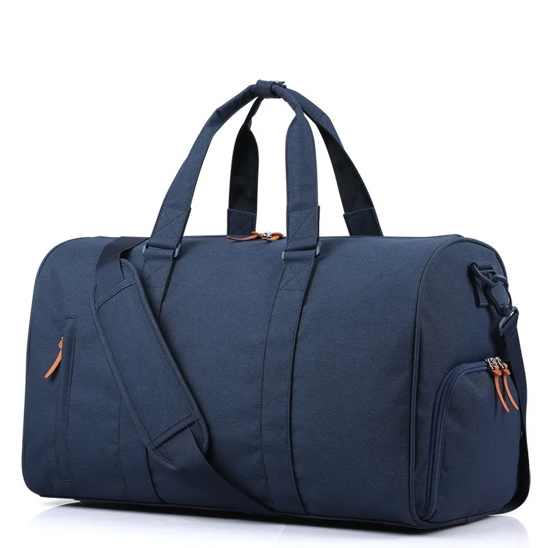 Дорожная сумка JULY'S SONG, большая вместительность, Мужская Ручная багажная сумка для путешествий, сумки для путешествий, сумки для выходных, женские многофункциональные дорожные сумки - Цвет: Blue