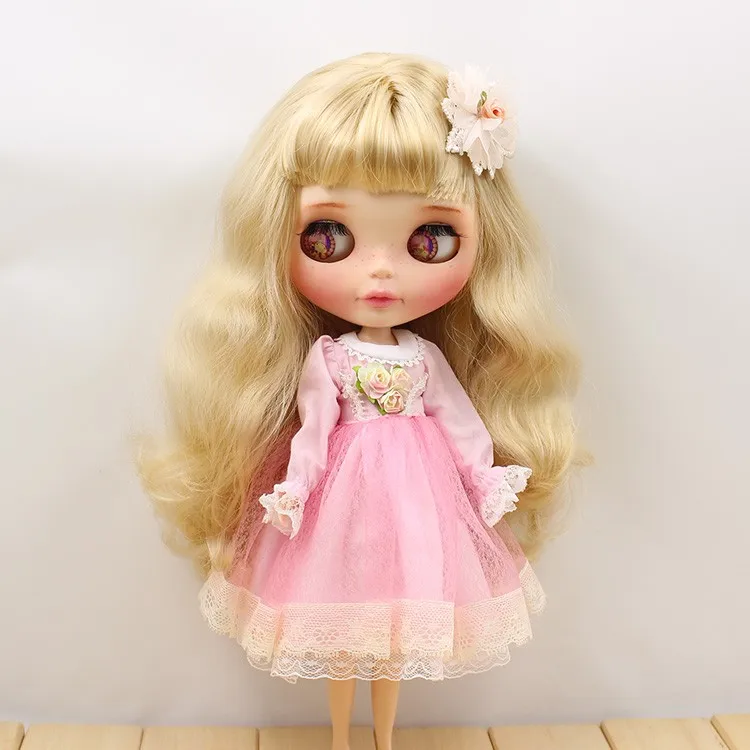 Наряд для куклы Blyth конфетное платье со шпилькой для милой одежды