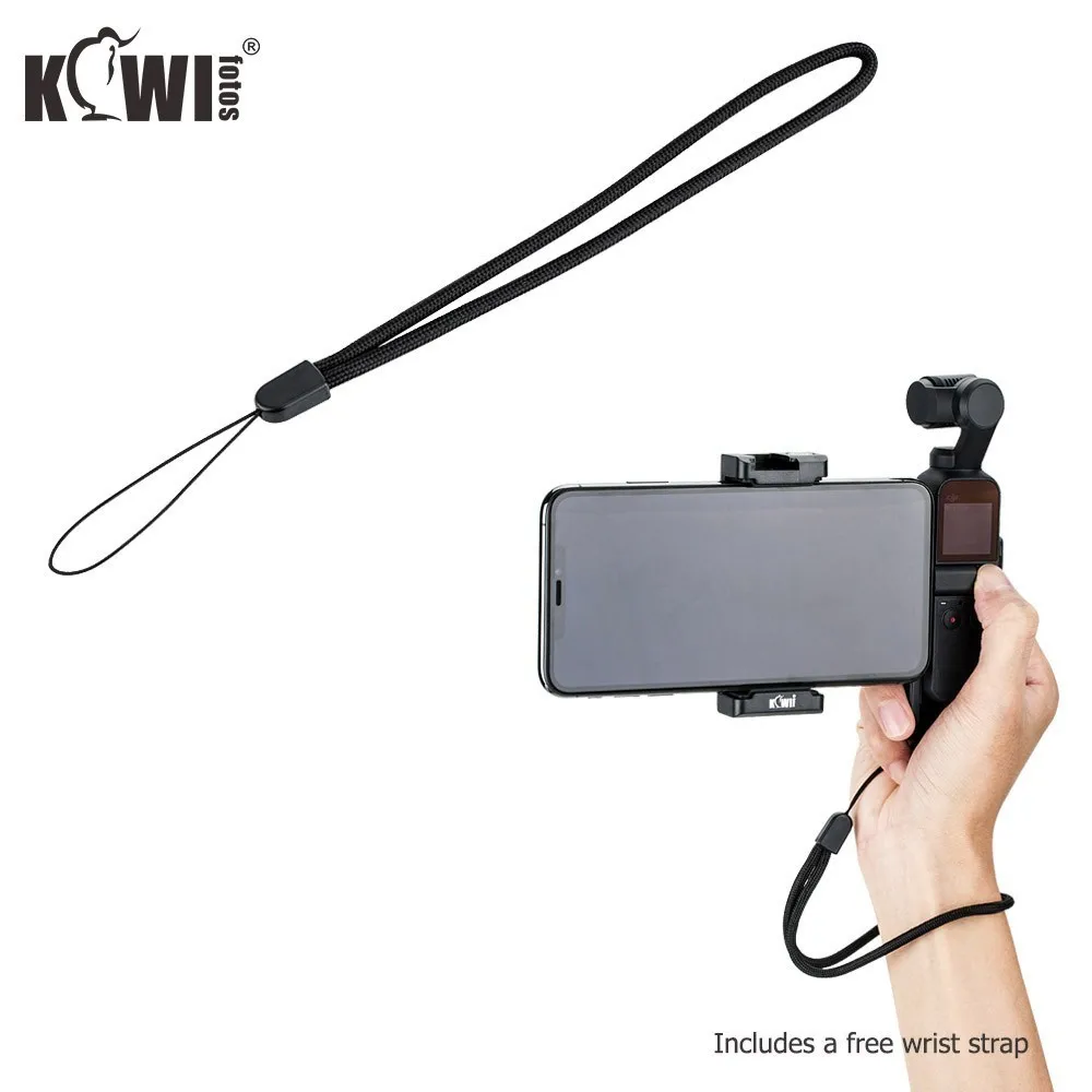 KIWIFOTOS KG-OP1 OSMO карманная подставка для смартфона для DJI OSMO Карманная камера с регулируемым зажимом для смартфона