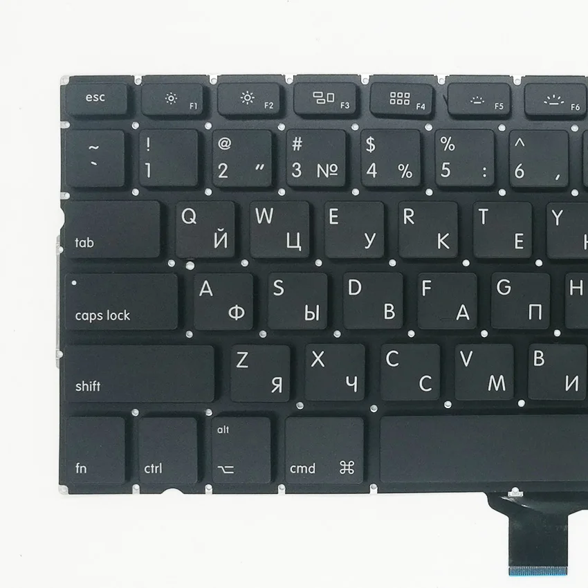 20 шт./лот Новый русский клавиатура небольшой ввести ключ для Apple MacBook Pro 13 "A1278 ноутбук русская клавиатура 2009- 2012 лет