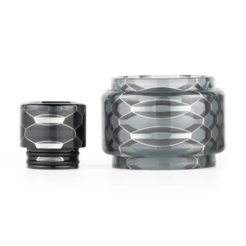 

Snake Skin Resin Cobra Drip Tip with Replacement Bulb Tube for Vaporesso NRG Tank (5ml) Fit Revenger / X / Go / Switcher Kit