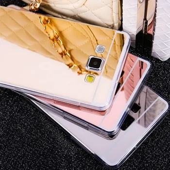 

1000pcs Luxury Mirror TPU Cases for Samsung Galaxy A3 A5 A7 J3 J5 J7 J1 2016 2017 S9 S8 Plus S6 S7 Edge Grand Prime Case Slim