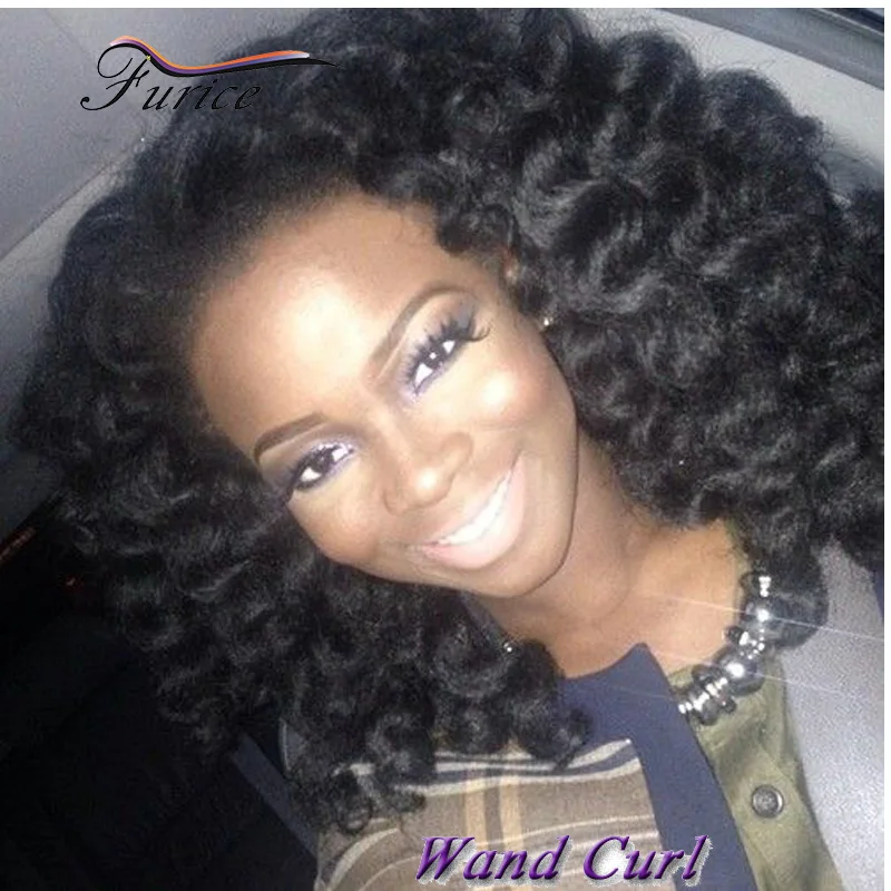 Jump Wand Curl Crochet Hair Extensions Synthetic Bulk Ombre