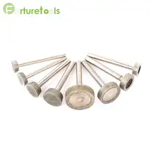 Diamond mounted point medium Coarse needle diamond grinding head for jade agate stone carving grinding abrasive tools MT053