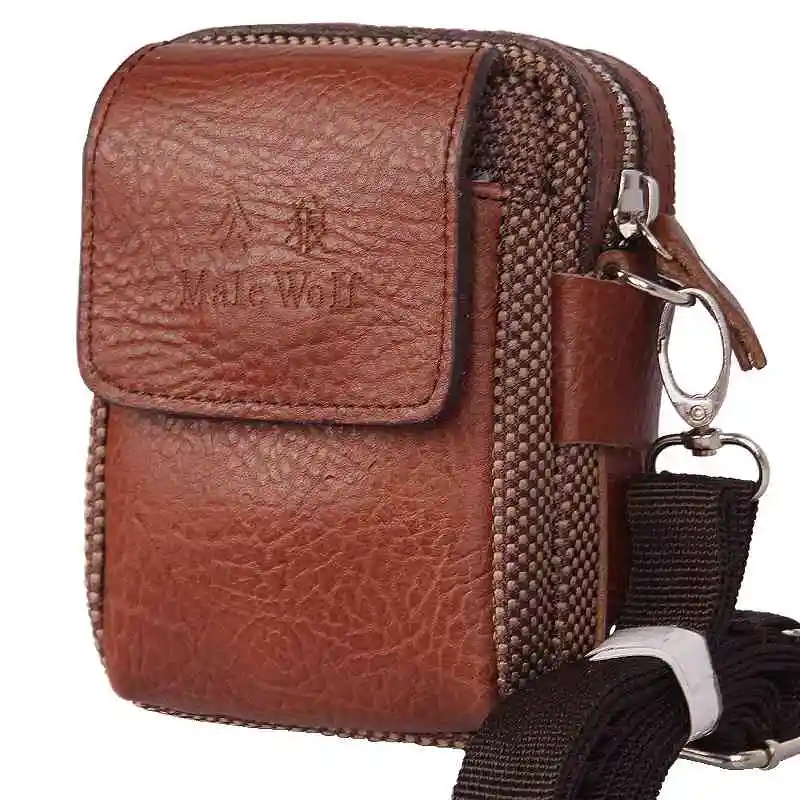 Male Wolf New Oxford Pocket small shoulder bag Messenger bag mens