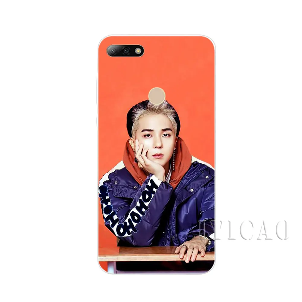 IYICAO победитель kpop Мино футляр для huawei Y5 Y6 Y7 2017 Prime 2018 Y9 2019 крышка|Чехлы-накладки| |