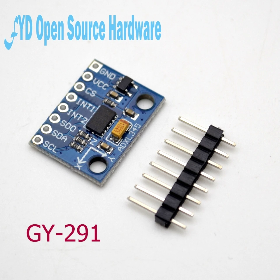 1pcs GY-291 ADXL345 3-Axis Digital Gravity Sensor Acceleration Module IIC/SPI transmission