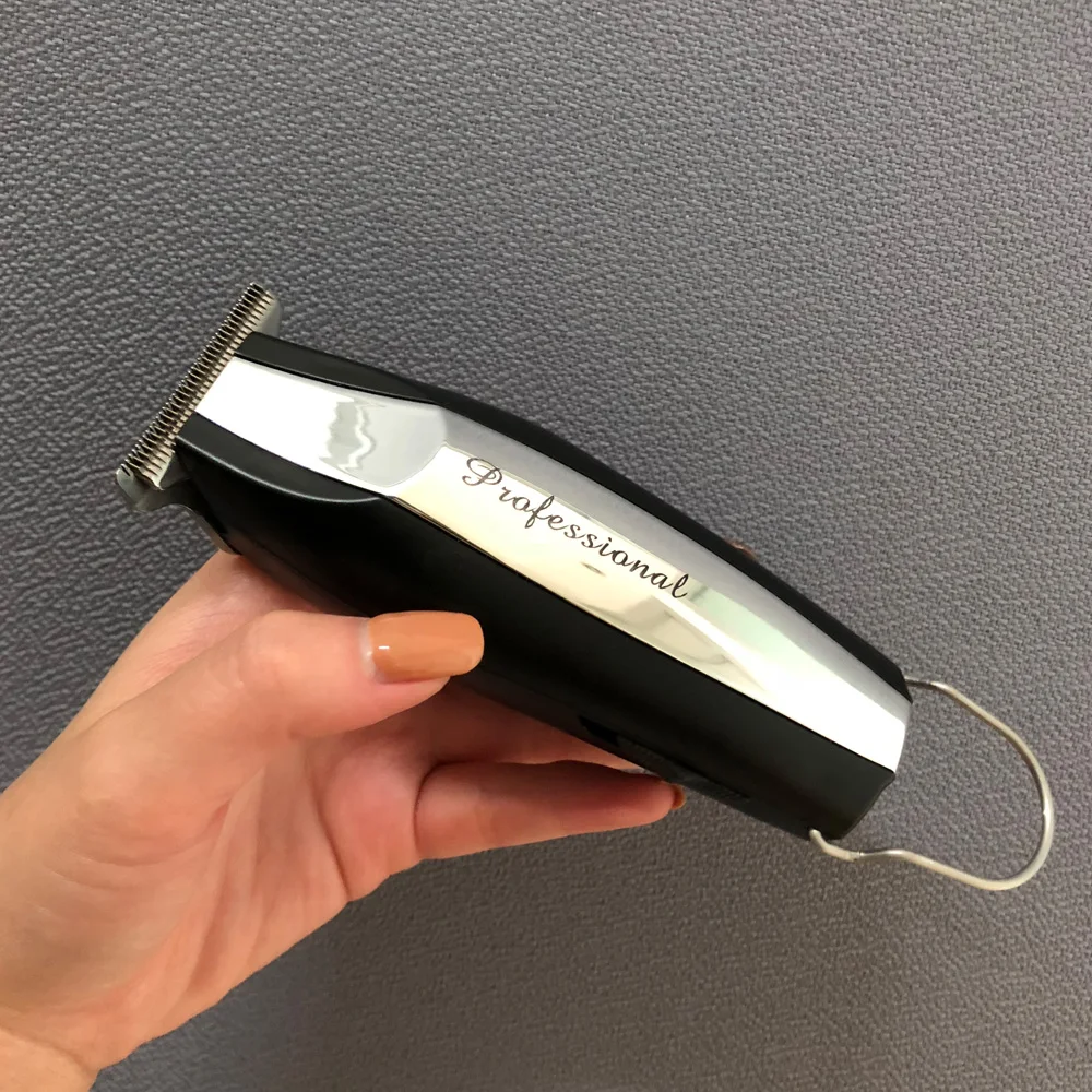  PULIS Hair Clipper Professional Electric Hair Trimmer 0.1mm Blade 100-240V Rechargeable Bald Head S